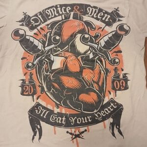 Of mice and men band t shirt
